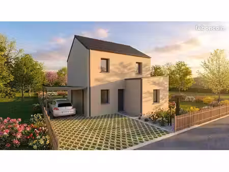projet de construction d'une maison 92 m² avec terrain à longaulnay (35)