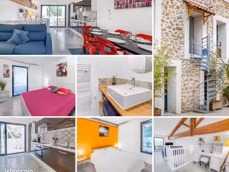 t3 meublé duplex 70 m² – terrasse – 2 parkings privés – lattes/maurin
