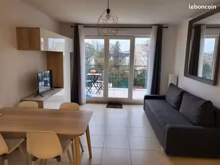 appartement 2p 41mc meublé avec box – bâtiment récent et sécurisé