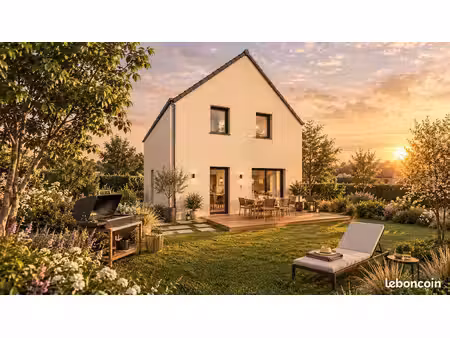 projet de construction d'une maison 83 m² avec terrain à saint-erblon (35)