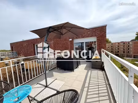 appartement meublé 3 pièces 70.4m² à louer 1180 - lille 59000