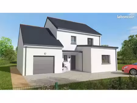 projet de construction d'une maison 117 m² avec terrain à hirel (35)