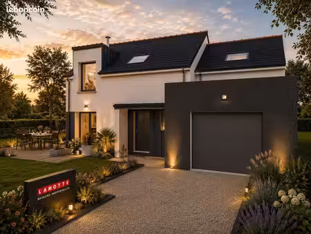 projet de construction d'une maison 118 m² avec terrain à la chapelle-thouarault (35)