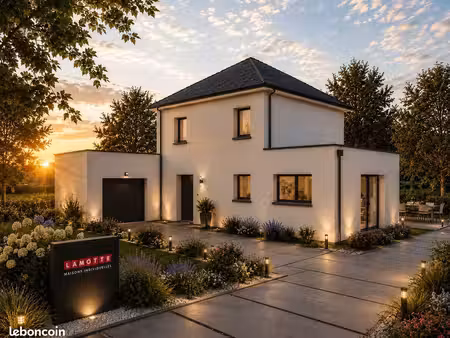 projet de construction d'une maison 106 m² avec terrain à pipriac (35)