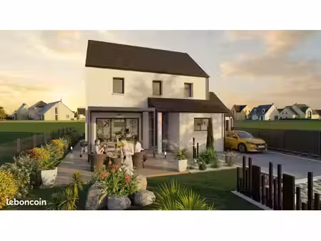 projet de construction d'une maison 122 m² avec terrain à livre-sur-changeon (35)