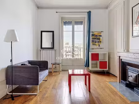 lyon 7e — rue marc bloch | élégance haussmannienne au 4e ét