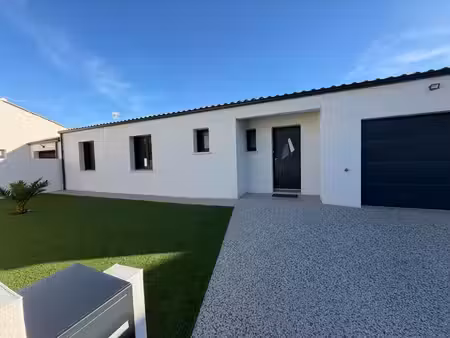 la tranche sur mer 85360 - la griere - villa plain pied de 2026 grand confort avec garage 