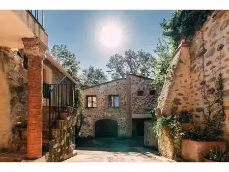 authentique mas catalan avec habitations indépendantes  les aspres