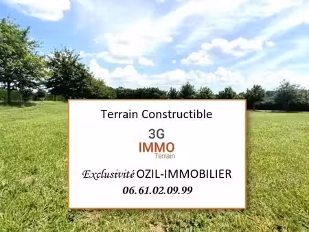 terrain constructible