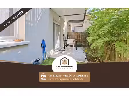 appartement 38 m² - 2 ch - jardin - 1 parking