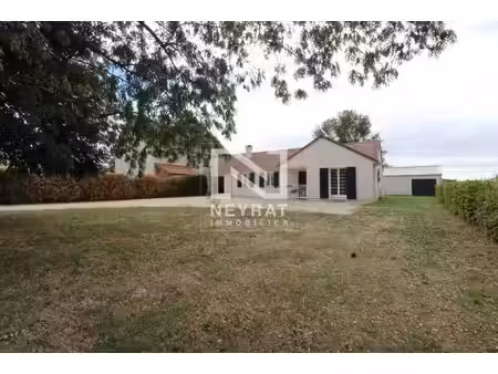 maison 110 m² 4 chambres  garage de 30 m² + terrain 997 m² – bey proche chalon