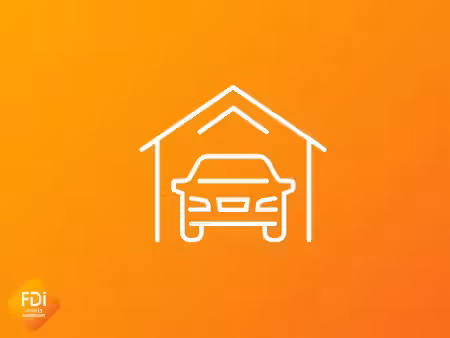 ponant - garage 24m2 en sous-sol.