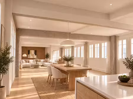 coeur de ville - appartement contemporain en dernier étage avec terrasse