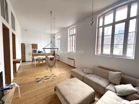 dieppe centre-ville - f3 de 87 04 m² à 5 min de la mer