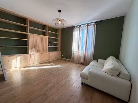 appartement t3 meublé - 62m2 - grigny sur rhône avec jardin