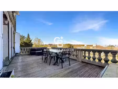 92310 sèvres - superbe appartement 3 pièces  terrasse avec vue panoramique sur paris -