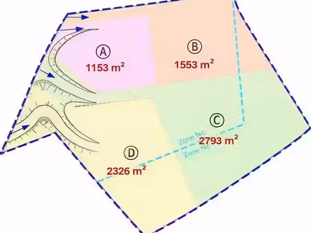 terrain à vendre - 2326 m2 - albi - 81 - midi-pyrenees