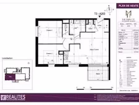location appartement 3 pièces à nantes centre ville (44000) : à louer 3 pièces / 59m² nant
