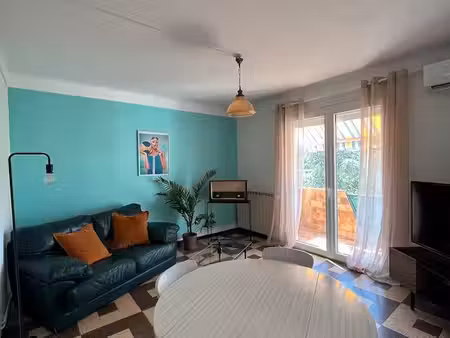 location appartement meublé avec balcon et cave sur ales