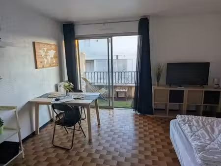 studio pour étudiant avec balcon