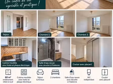 appartement de 60m2