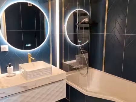 appartement f3 68m2 entièrement refait à neuf + terrasse 16m2 à 1min de la gare