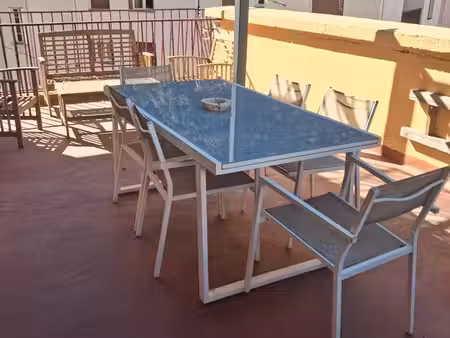 loue f3 meublé avec terrasse