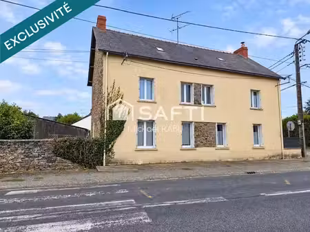 vente maison 6 pièces 128 m² à rougé (44660)  185 000 €