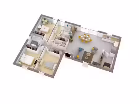 vente maison neuve 5 pièces 94 m² à langon (33210)  191 049 €