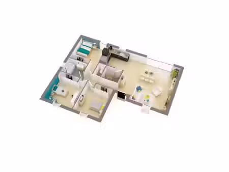vente maison neuve 4 pièces 83 m² à plerguer (35540)  191 227 €