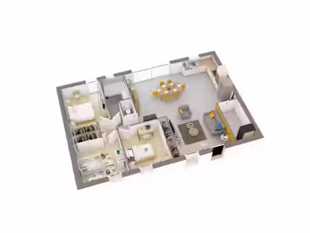 vente maison neuve 4 pièces 90 m² à saint-symphorien (33113)  194 469 €