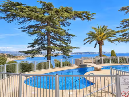 théoule – 2 pièces  plages à pied et piscine avec vue panoramique