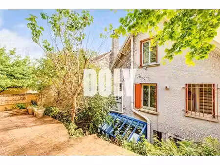 exclusivité doly - maison avec jardin + studio indépendant - quartier de la mouzaïa - 7501