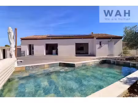 saint-aunès maison plain-pied 152 m2 piscine 4 chambre