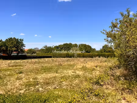 terrain à vendre saint mard (17) terrain à bâtie de 1075 m² – environnement calme