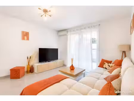 blancarde 13004 /st barnabé 13012 - t3 60 m2 de 2019- terrasse 8 m2 + parking s/sol + clim