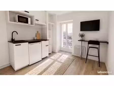 studio rénové 1 pièce 17 m²- quartier timone