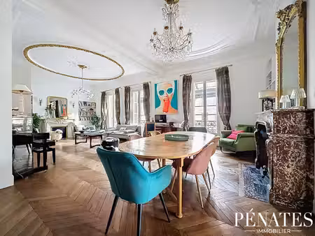 bel appartement haussmannien 5 pièces avec balcon