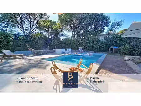 tour de mare villa plain pied piscine - calme absolu & environnement verdoyant