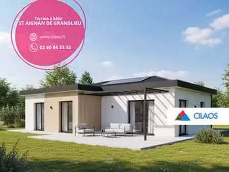vente terrain à saint-aignan-grandlieu (44860) : à vendre / saint-aignan-grandlieu