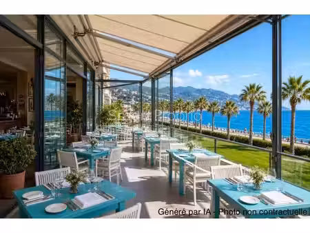 restaurant méditerranéen d'excellence - emplacement privilég