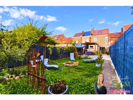 maison 1930 – 110 m² – 3 chambres + espace aménagé – jardin