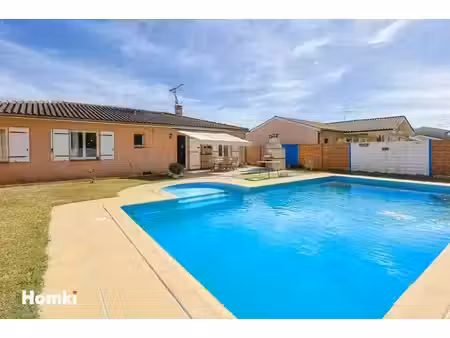 maison de plain-pied – 4 chambres  piscine et grand garage – montauban