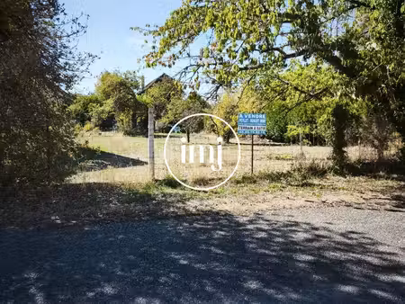 centre ville terrain plat de 459m²