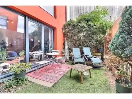 appartement aubervilliers 3 pièce(s) 63.95 m2- 17m² de jardin