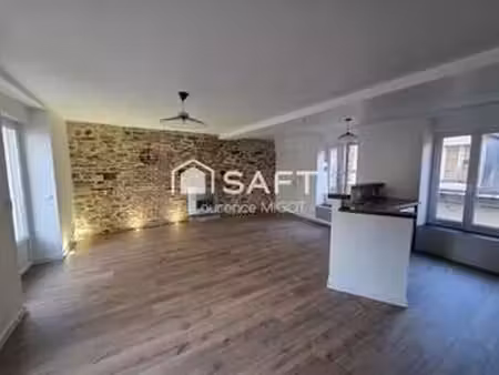 vente appartement 3 pièces à châteaubriant centre (44110) : à vendre 3 pièces / 70m² châte