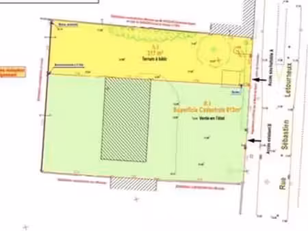 vente terrain à saint-julien-de-concelles (44450) : à vendre / 317m² saint-julien-de-conce