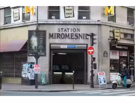 location commerce paris 75008 118m²