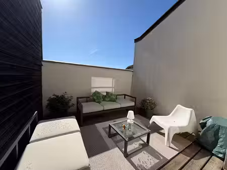 bordeaux saint-jean ? duplex avec deux terrasses sans vis-à-vis