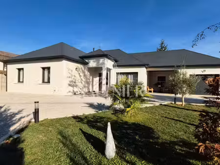 au controis-en-sologne  maison contemporaine de 127 m2 de pl